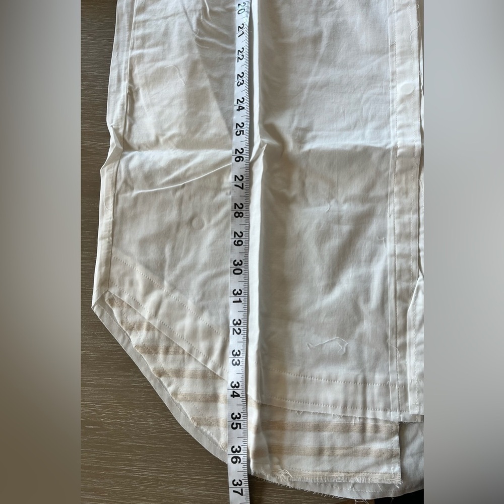 BNWT Anthropologie Classic White Button-Down Tunic - Picture 9 of 9